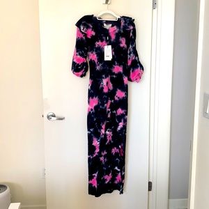 Something Navy Tie Dye Sweatshirt Dress - New